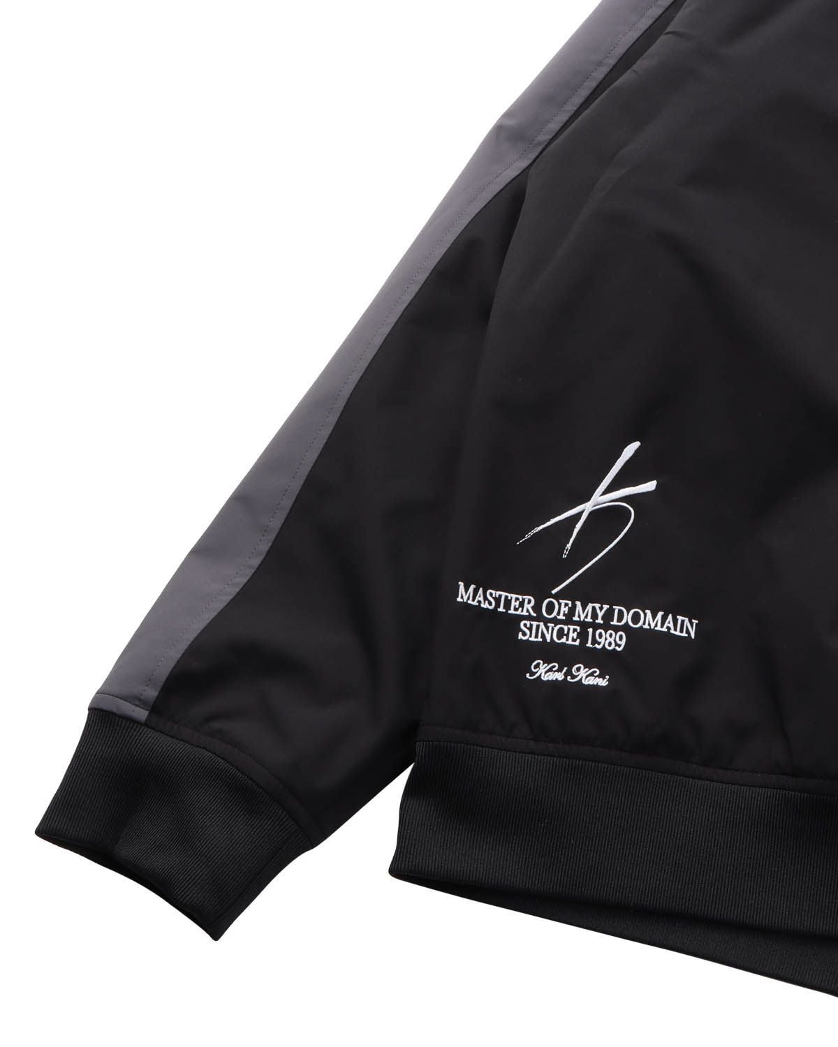 Karl Kani GOLF] 防風 中綿 カラー ブロック スタンドジャケット