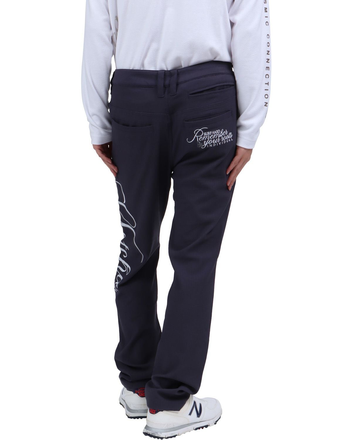 チャコール：173cm63kg(Mサイズ着用)