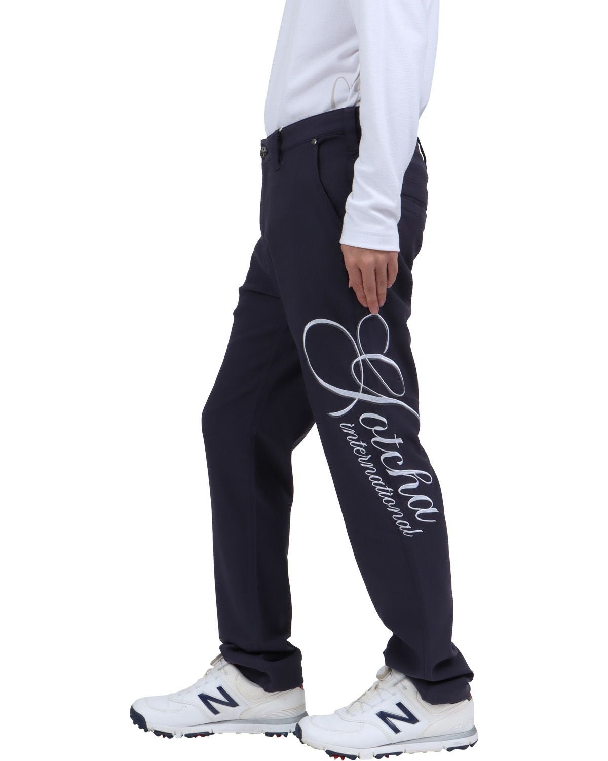 チャコール：173cm63kg(Mサイズ着用)