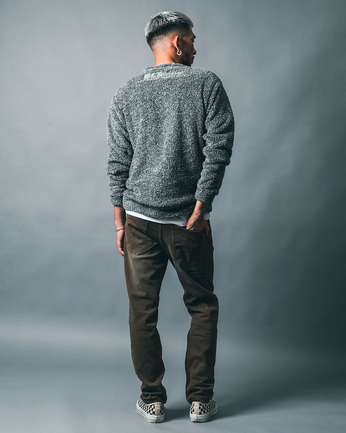 カーキ:183cm(Lサイズ着用)