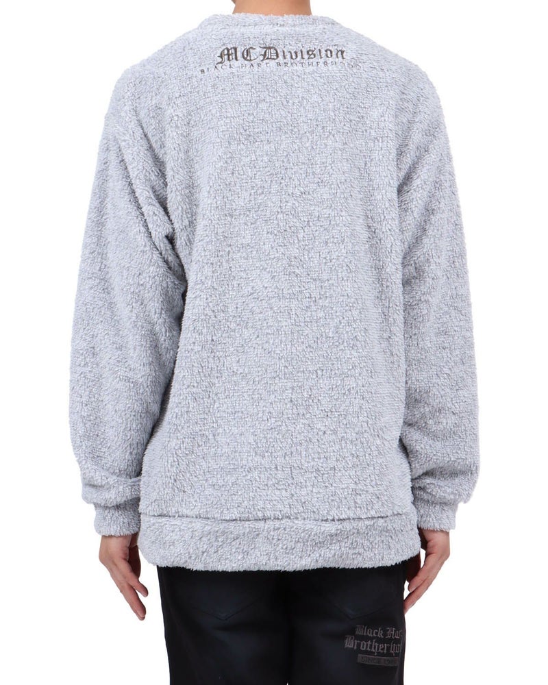 ホワイト：174cm62kg(Lサイズ着用)