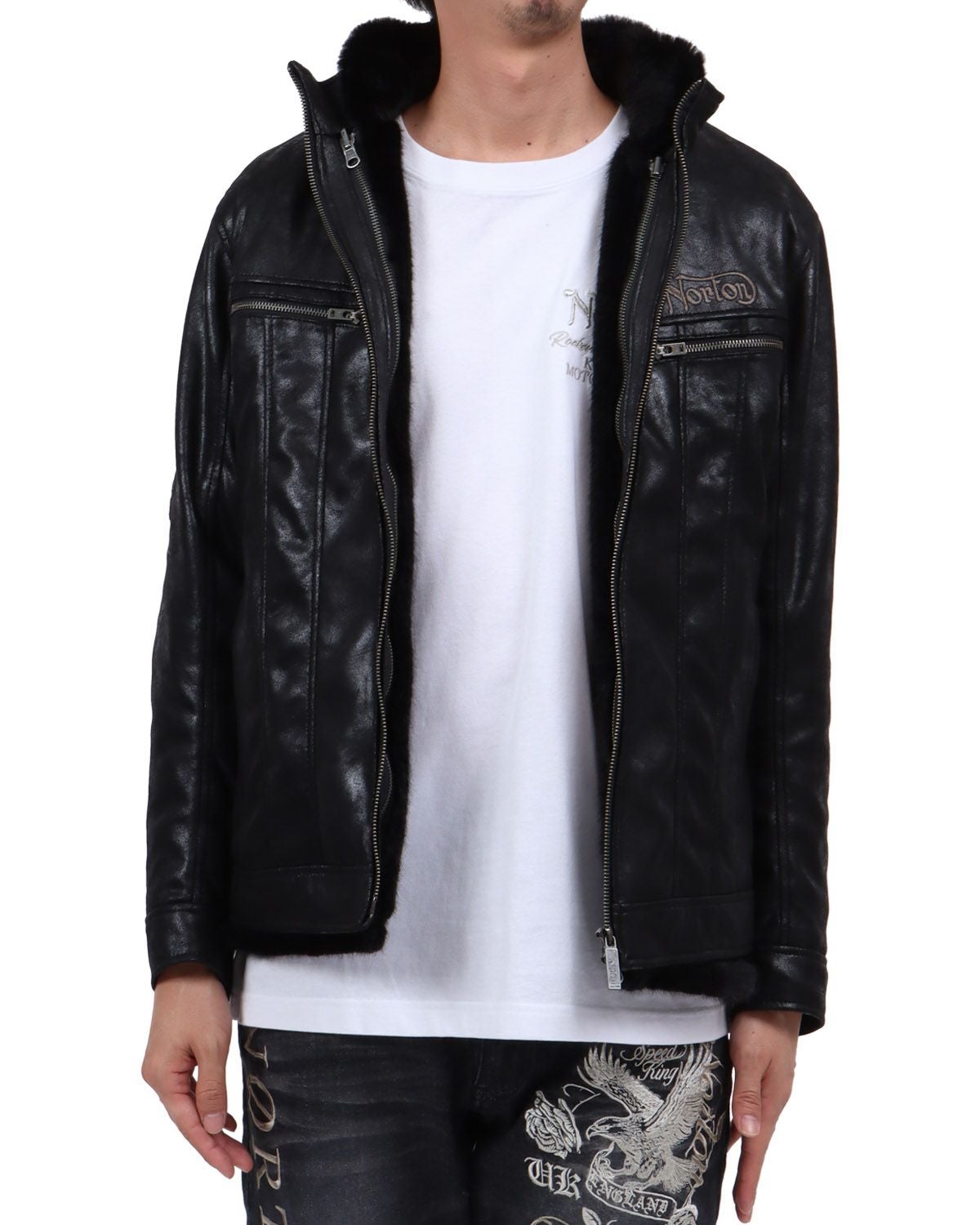 ブラック：174cm62kg(Lサイズ着用)