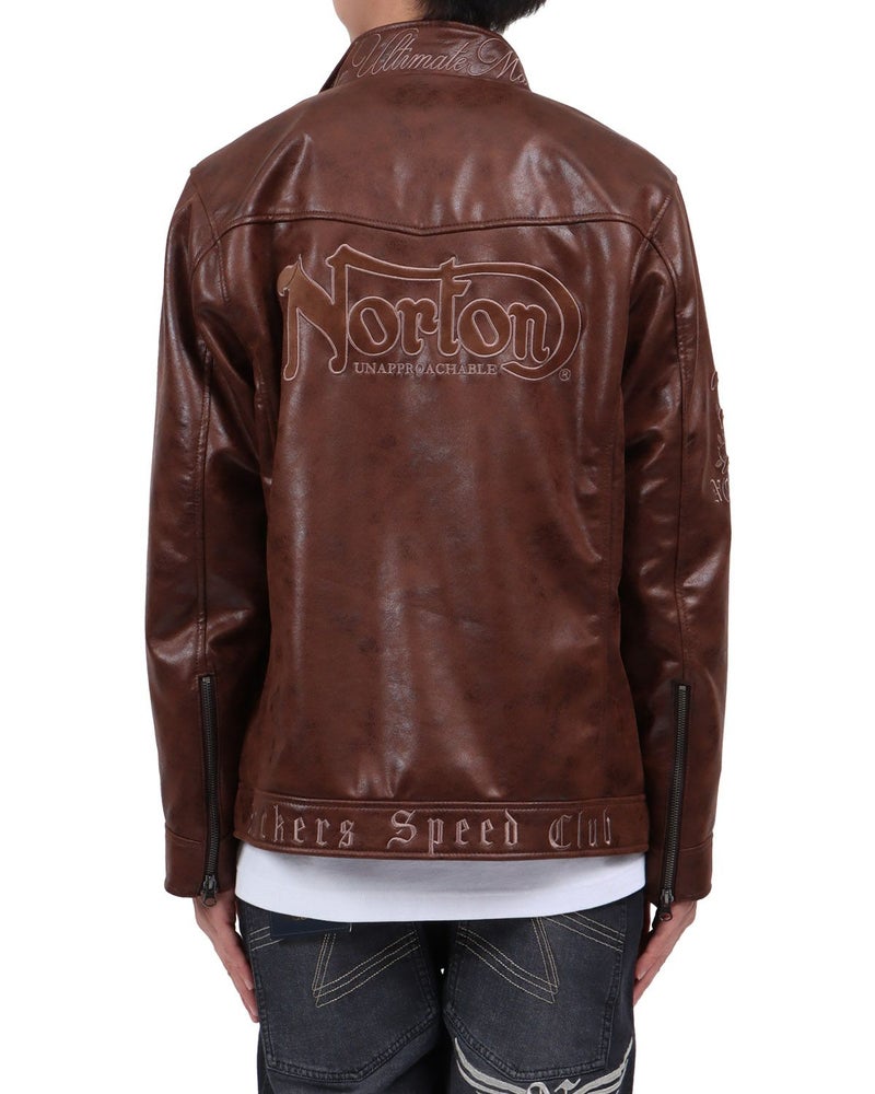 ブラウン：174cm62kg(Lサイズ着用)中身脱着仕様