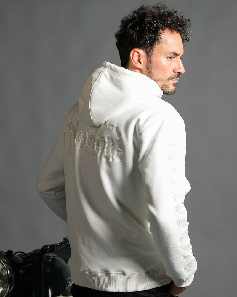 オフホワイト:186cm(Lサイズ着用)