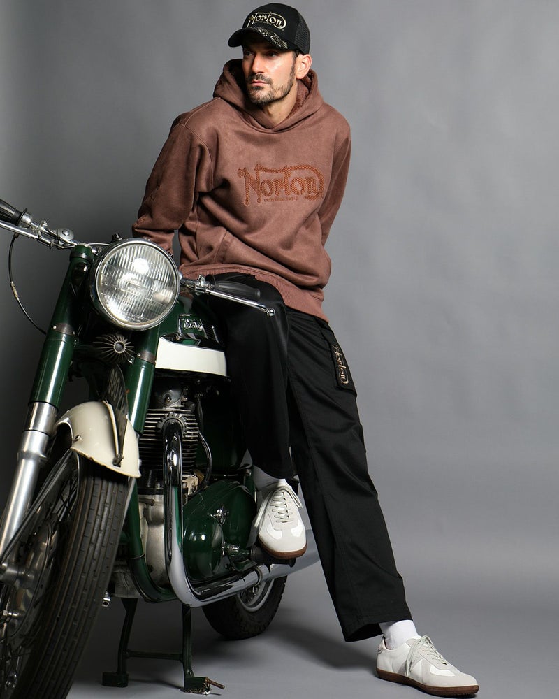 ライトブラウン:186cm(Lサイズ着用)