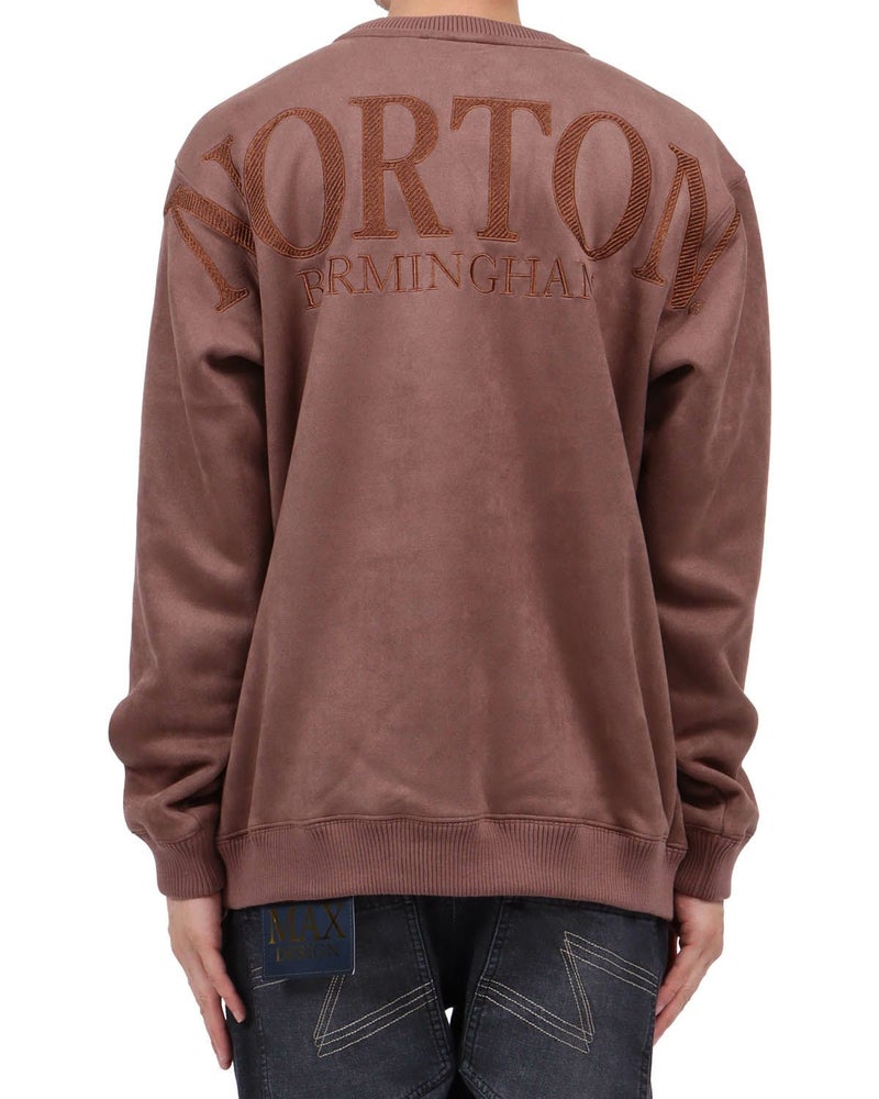 ライトブラウン：174cm62kg(Lサイズ着用)