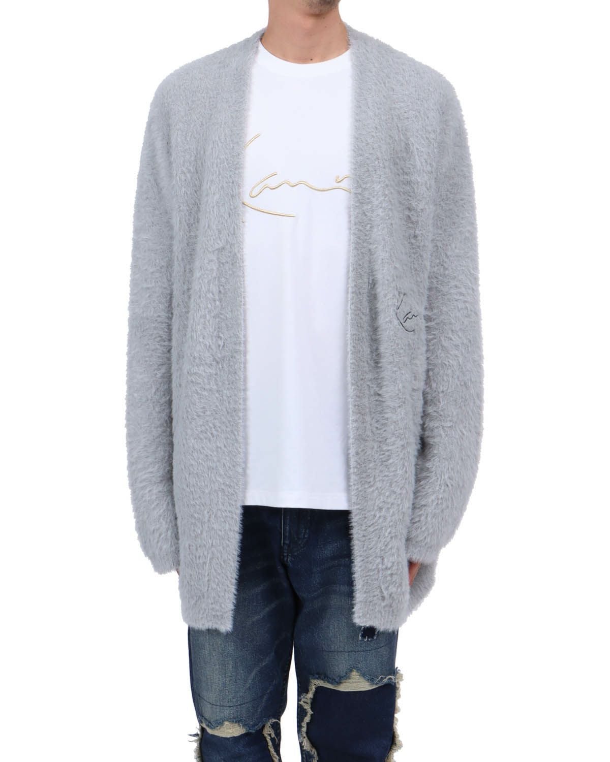 Karl Kani] 静電気防止 シャギー コーディガン | PEET ONLINE STORE