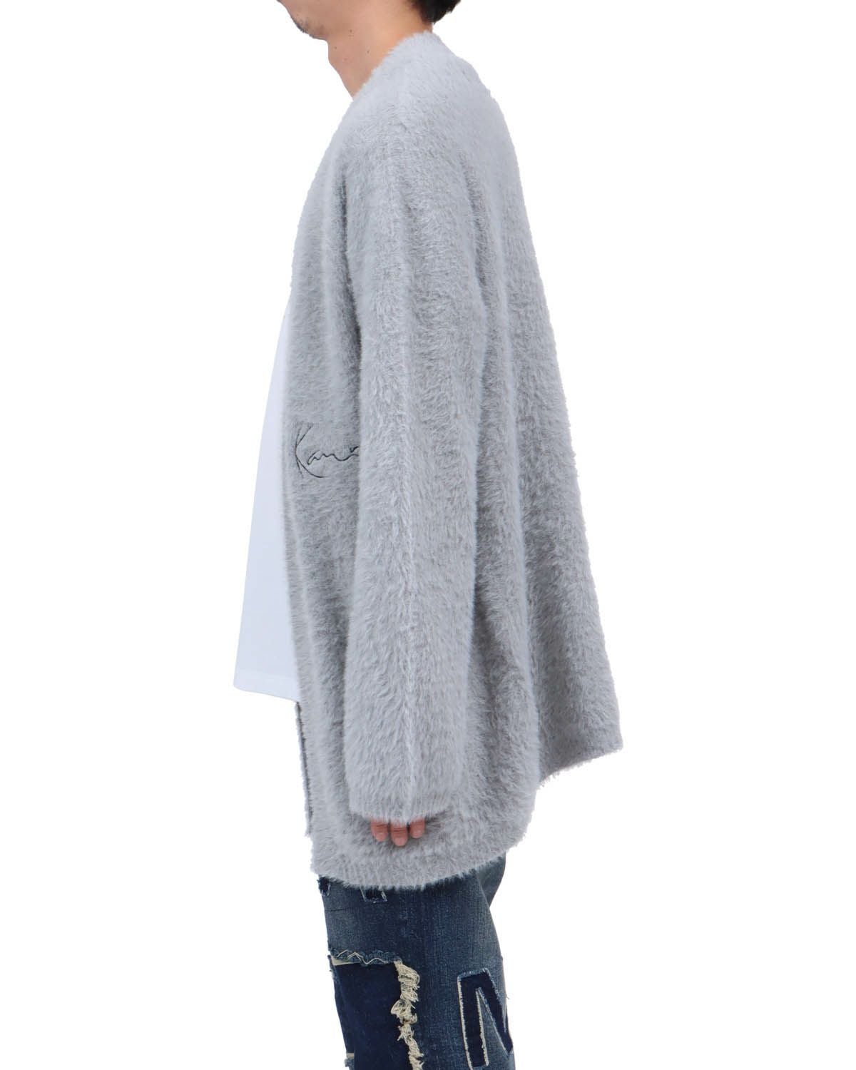 Karl Kani] 静電気防止 シャギー コーディガン | PEET ONLINE STORE