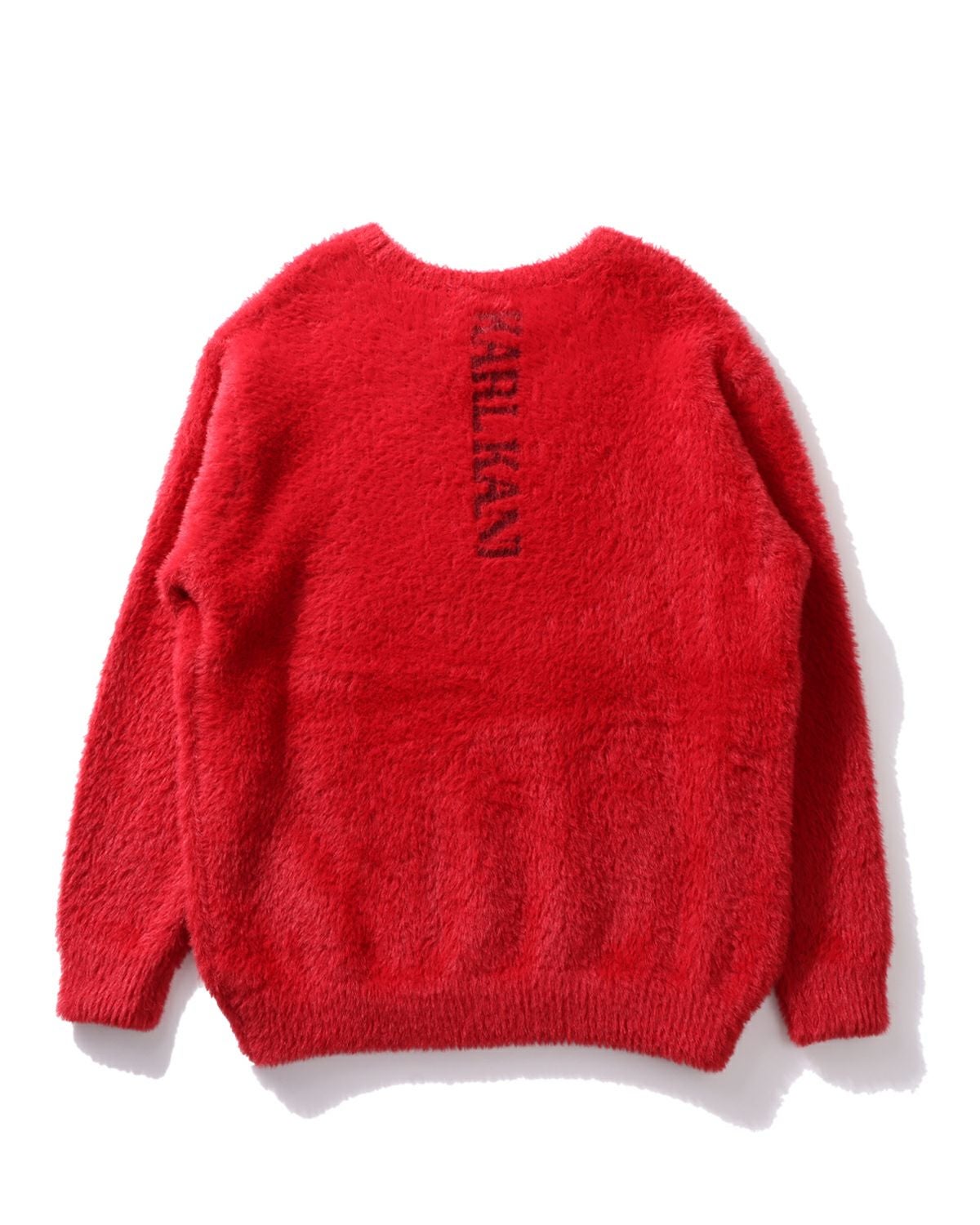 Karl Kani] 静電気防止 USロゴ シャギー クルーニット | PEET ONLINE STORE