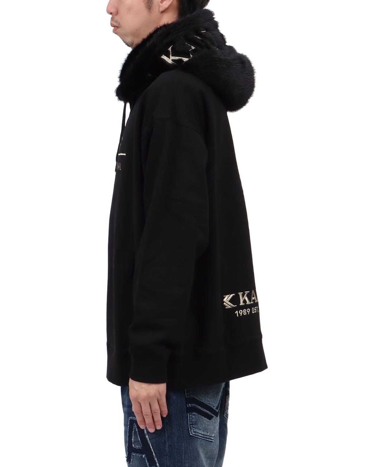 Karl Kani] ファー フード ソフトタッチ プルパーカー | PEET ONLINE STORE