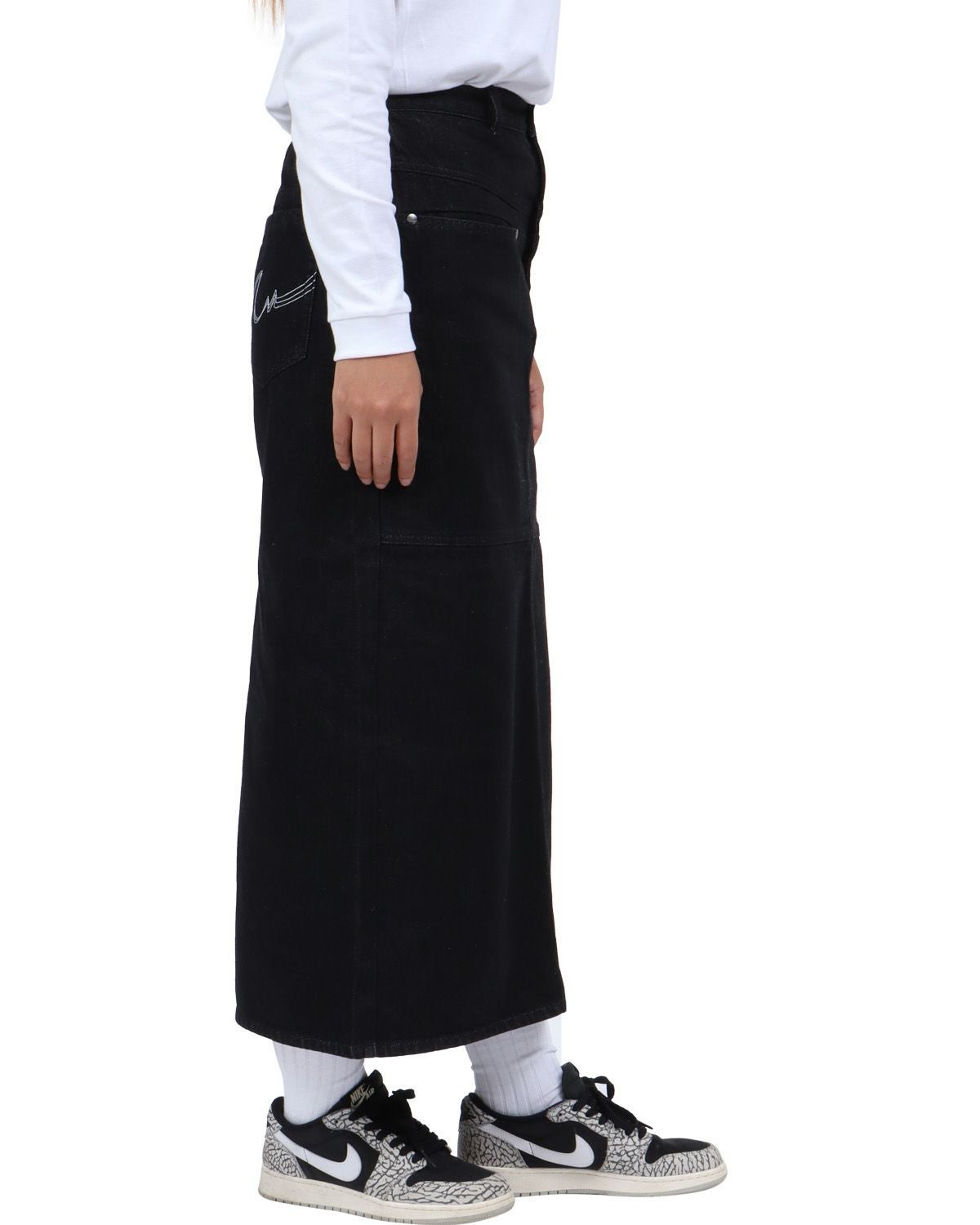 ブラック：167cm(Lサイズ着用)