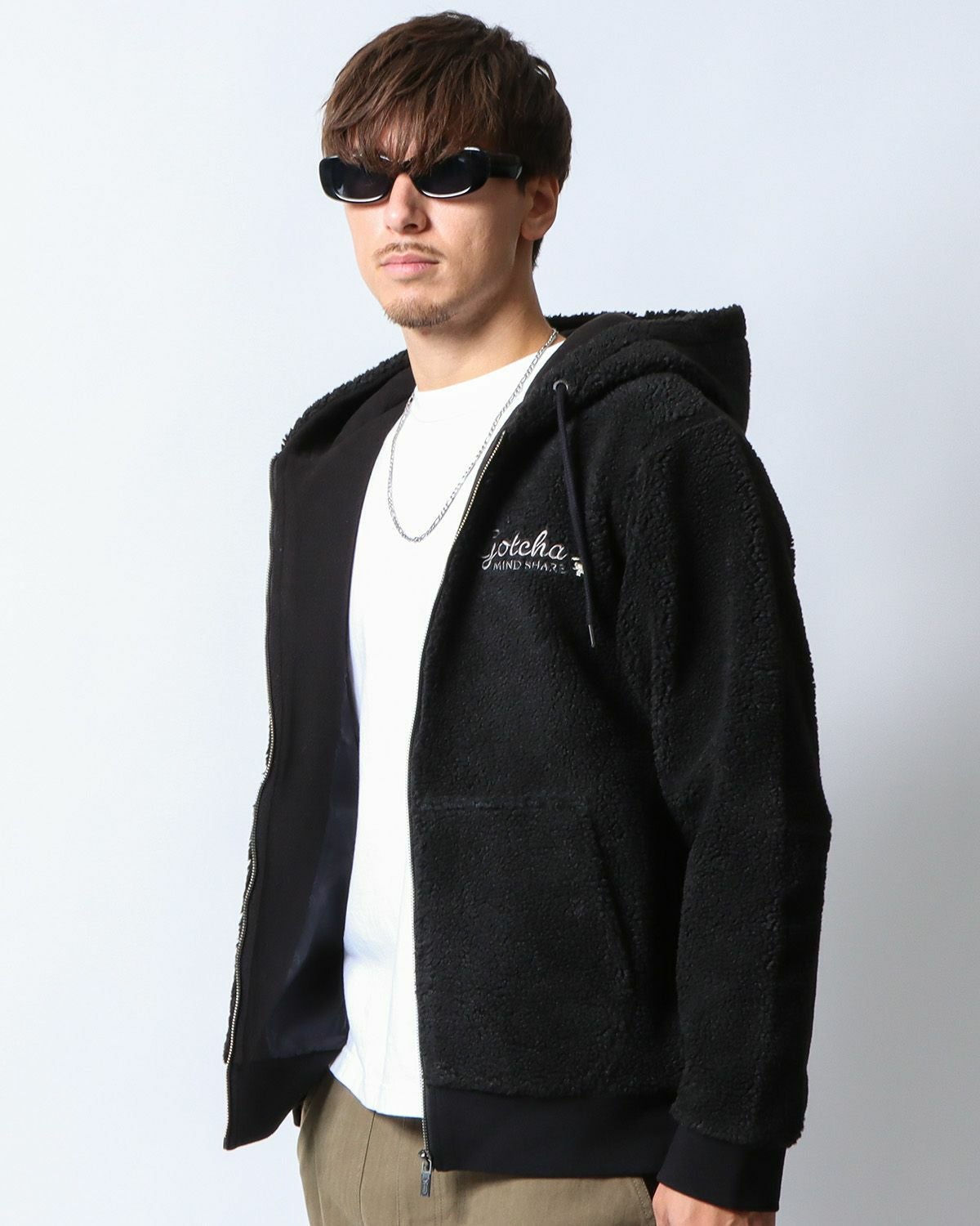 GOTCHA] 防風 シープボア ZIP パーカー | PEET ONLINE STORE