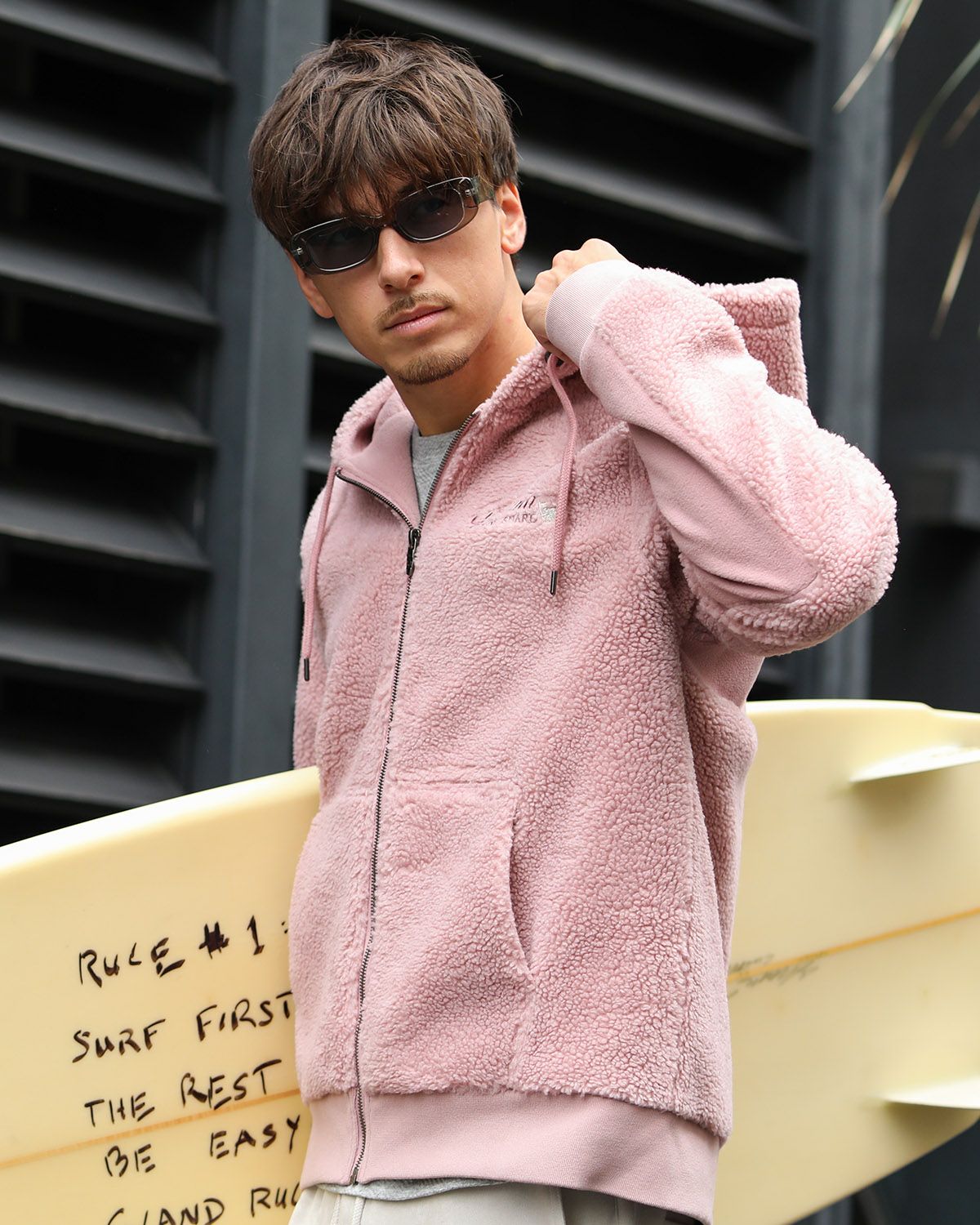 GOTCHA] 防風 シープボア ZIP パーカー | PEET ONLINE STORE