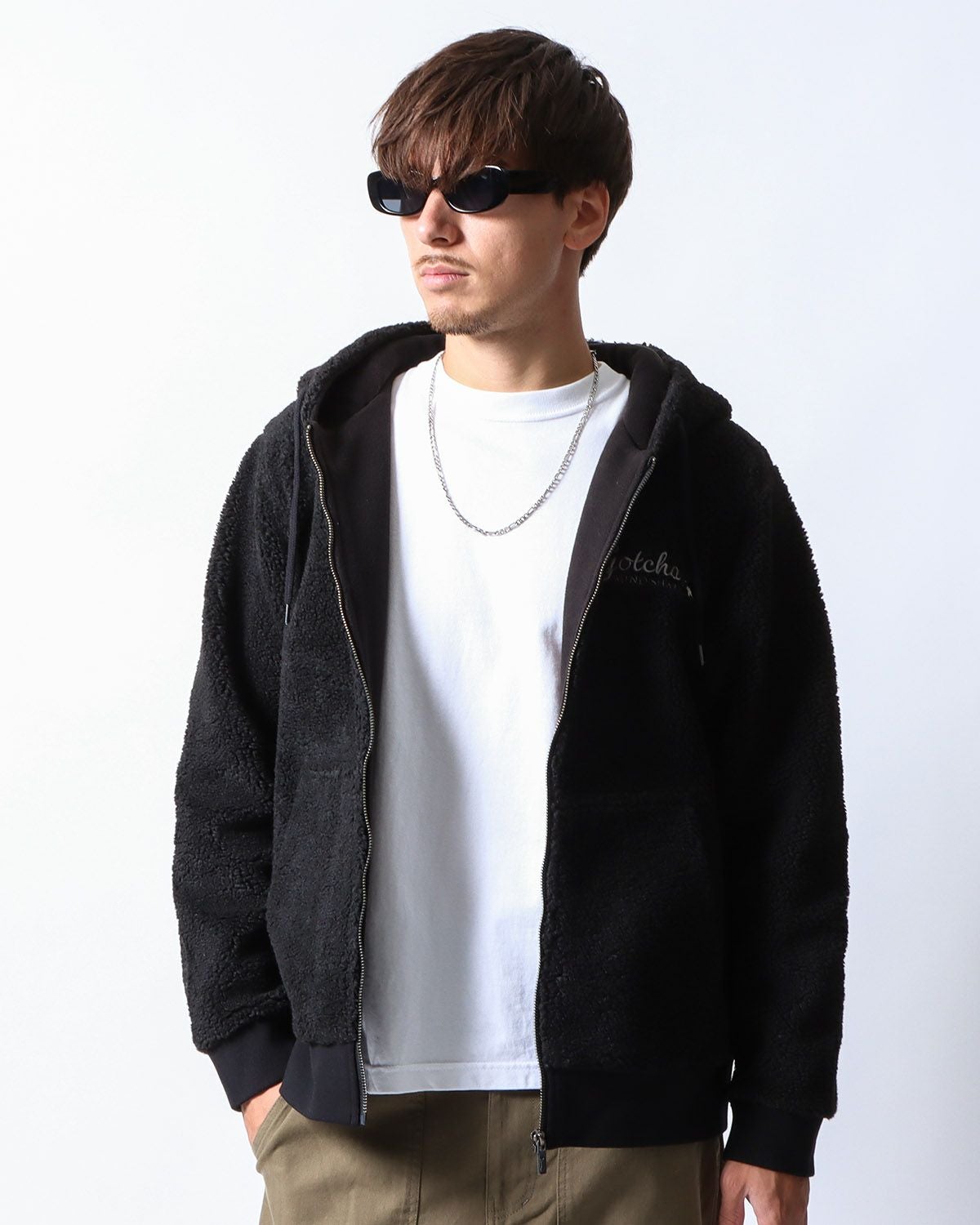 GOTCHA] 防風 シープボア ZIP パーカー | PEET ONLINE STORE