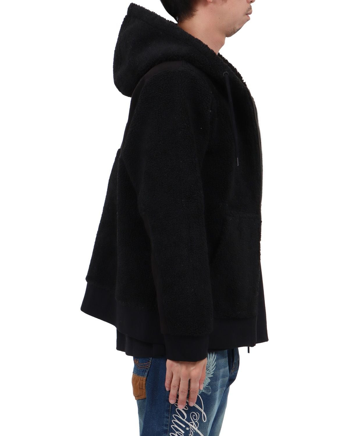 ★なおページ★　Lsize♡ピンク　内側シープボア　4点 GOTCHA] 防風 シープボア ZIP パーカー | PEET ONLINE STORE