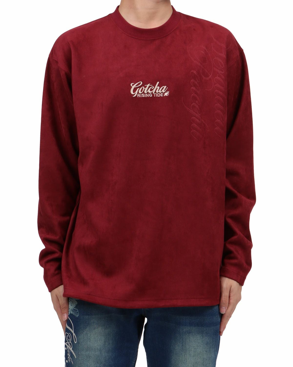 ワイン：173cm63kg(Lサイズ着用)