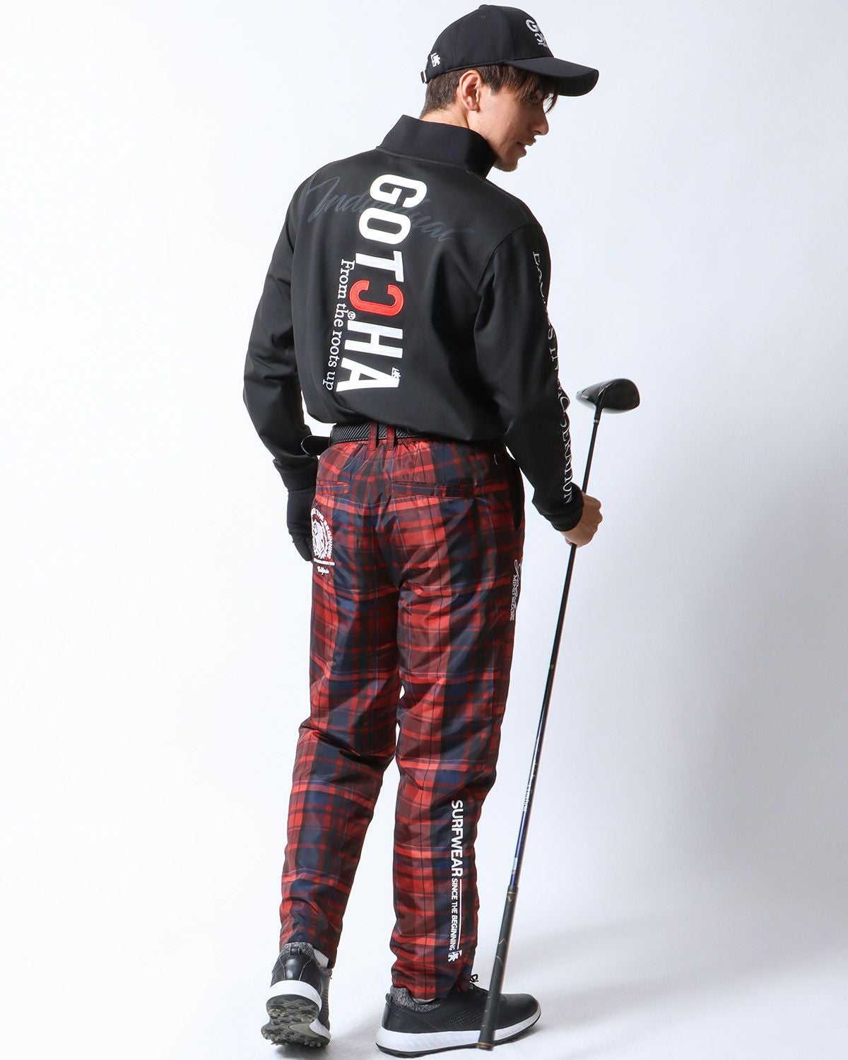 レッド：180cm/70kg(Lサイズ着用)