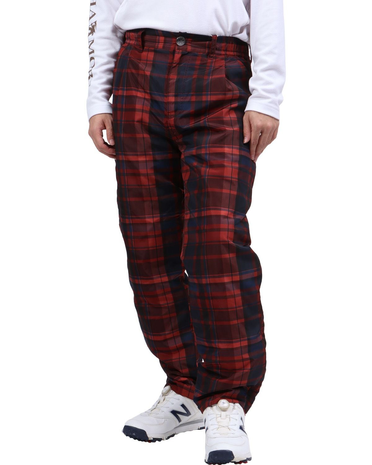 レッド：173cm63kg(Lサイズ着用)