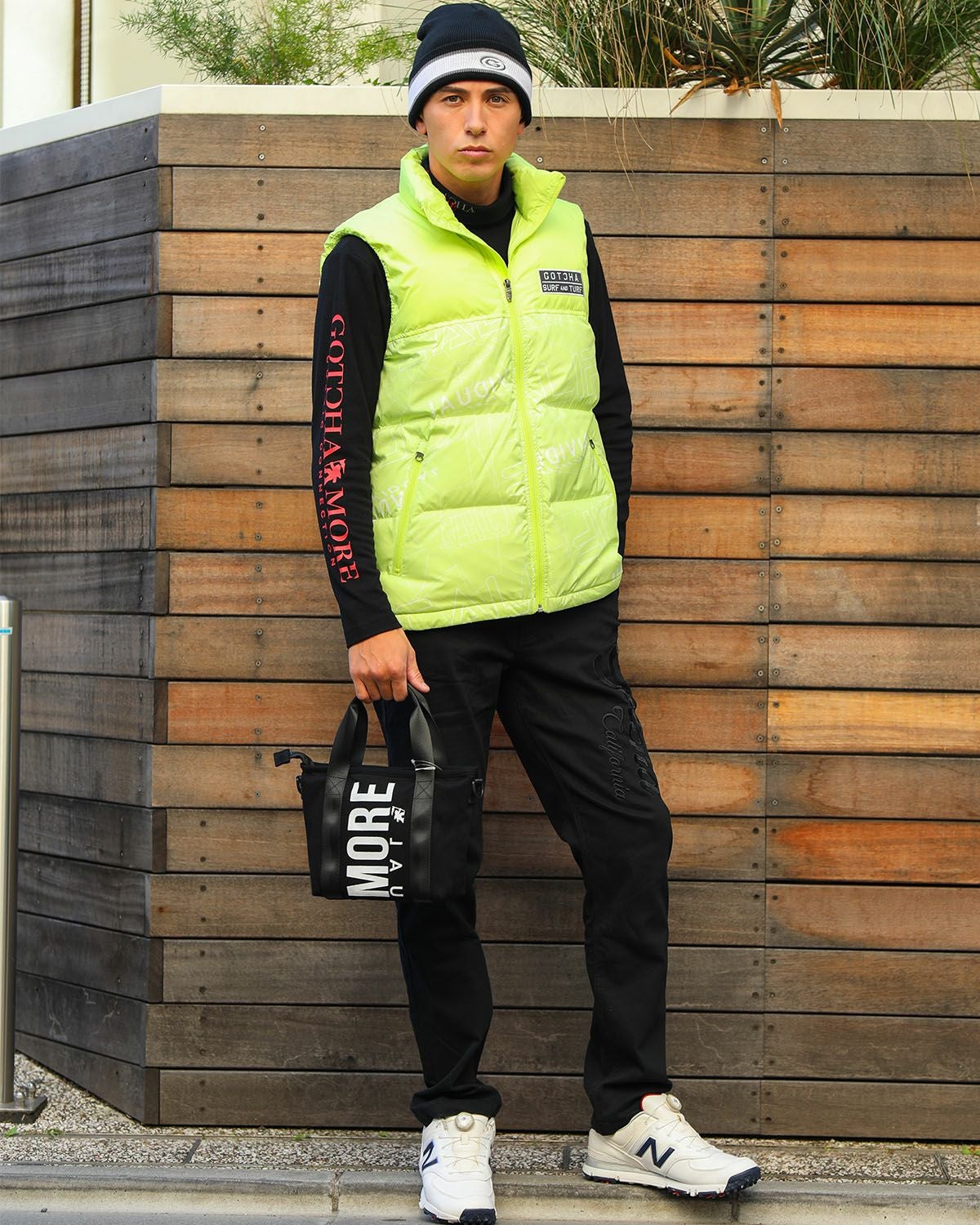GOTCHA GOLFダウンベスト(D80% F20%)ブラック【美品】S GOTCHA GOLF] 撥水 ディメンション ダウンベスト | PEET ONLINE STORE