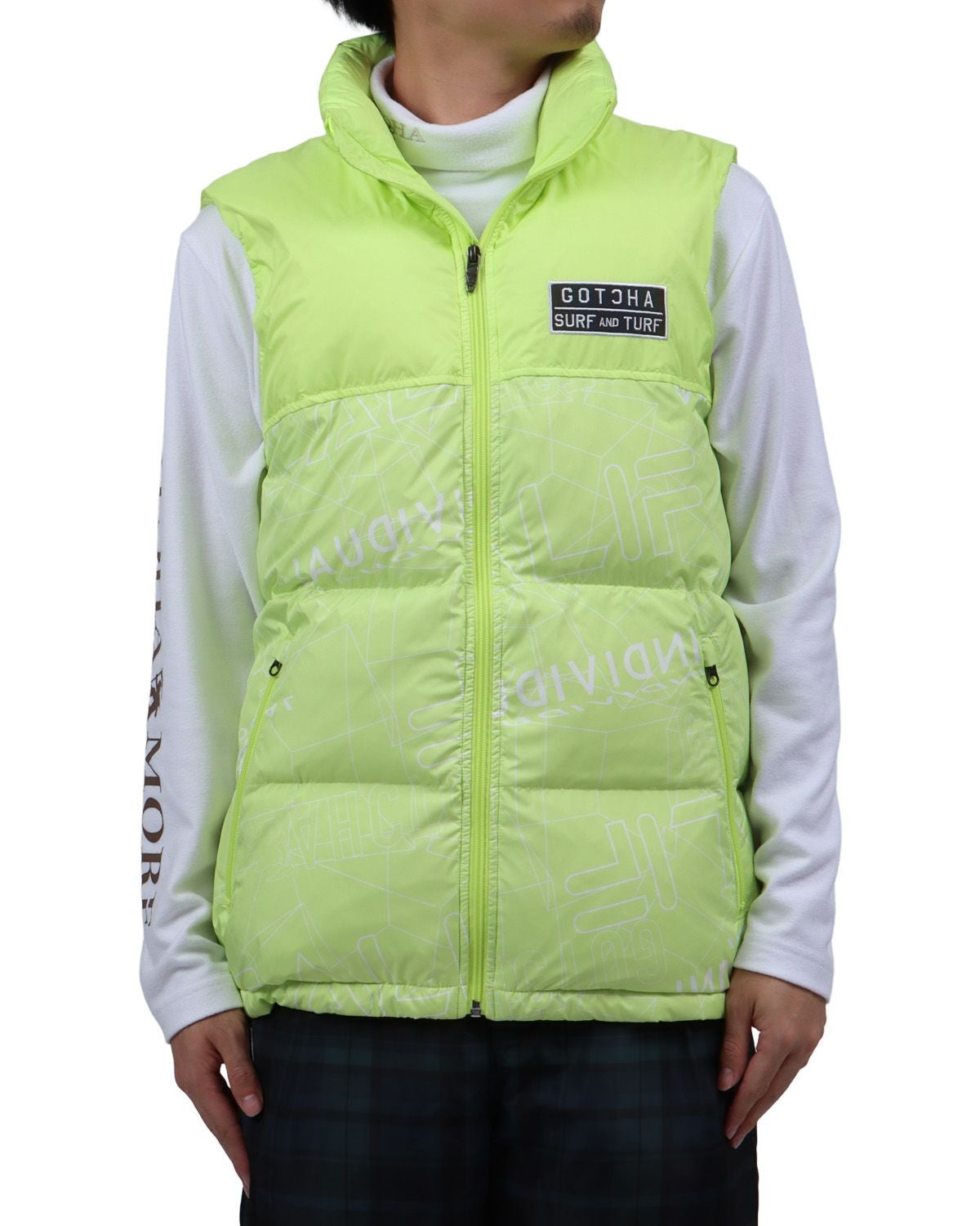 GAFH GRIDE PADDING VEST BK【日本非売品】 ZHG-W4A4b | Knitted & Padded Hybrid Vest 82876 – ZERO HALLIBURTON