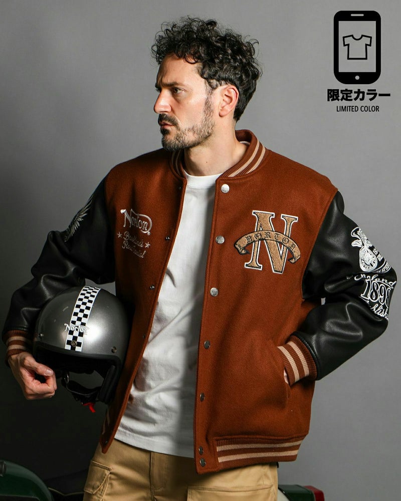 ブラウン:186cm(Lサイズ着用)