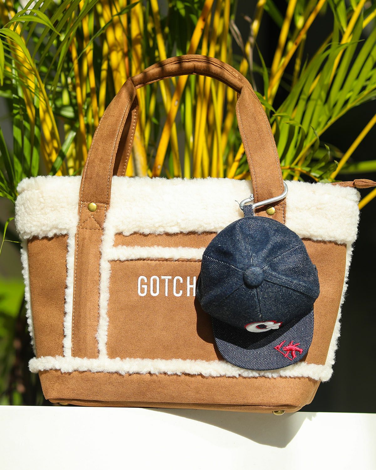 GOTCHA] 2WAY フェイクムートン ミニバッグ | PEET ONLINE STORE