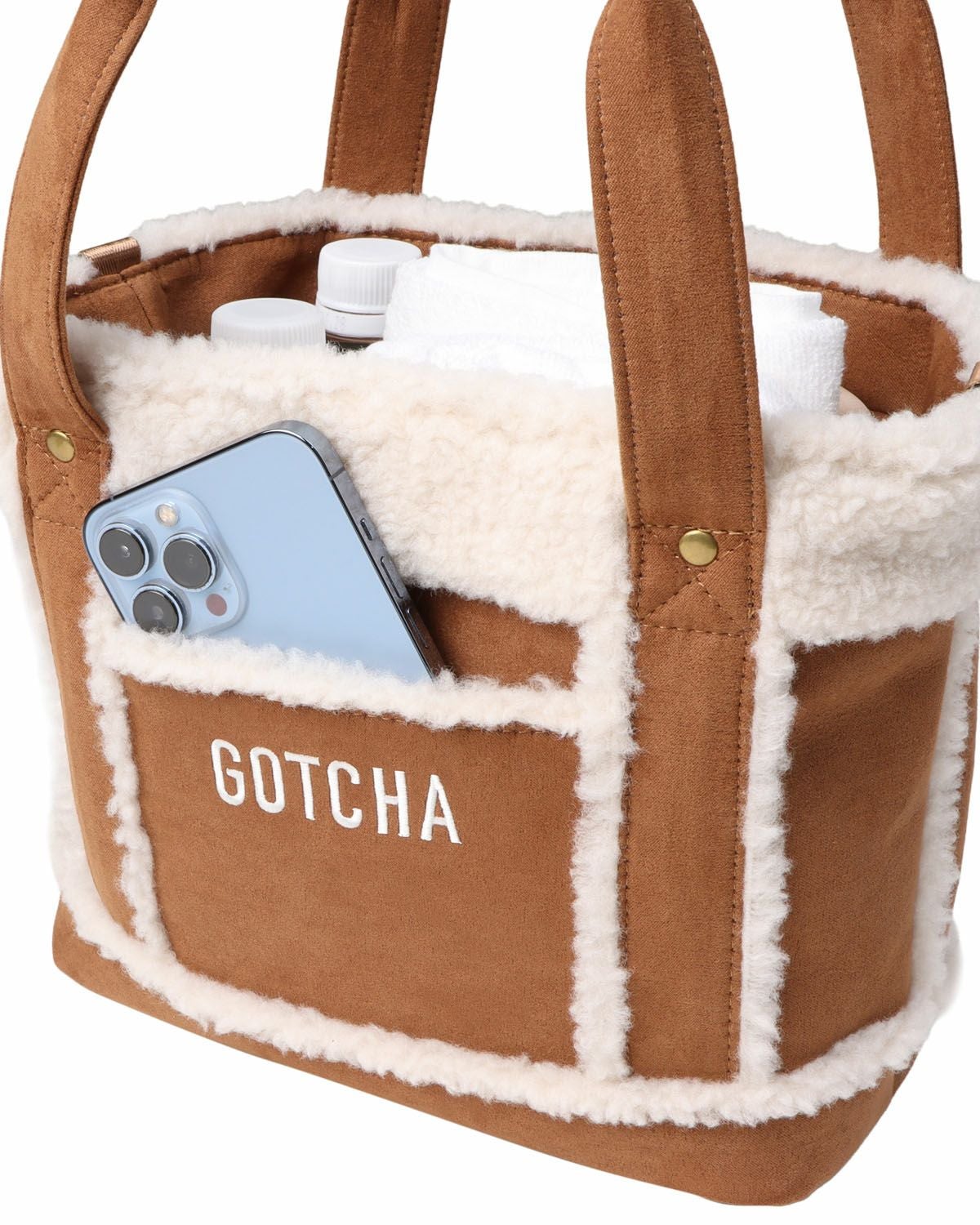 sccai ムートンバッグ 2025 WINTER フェイクムートン ミニバッグ – PEET ONLINE STORE