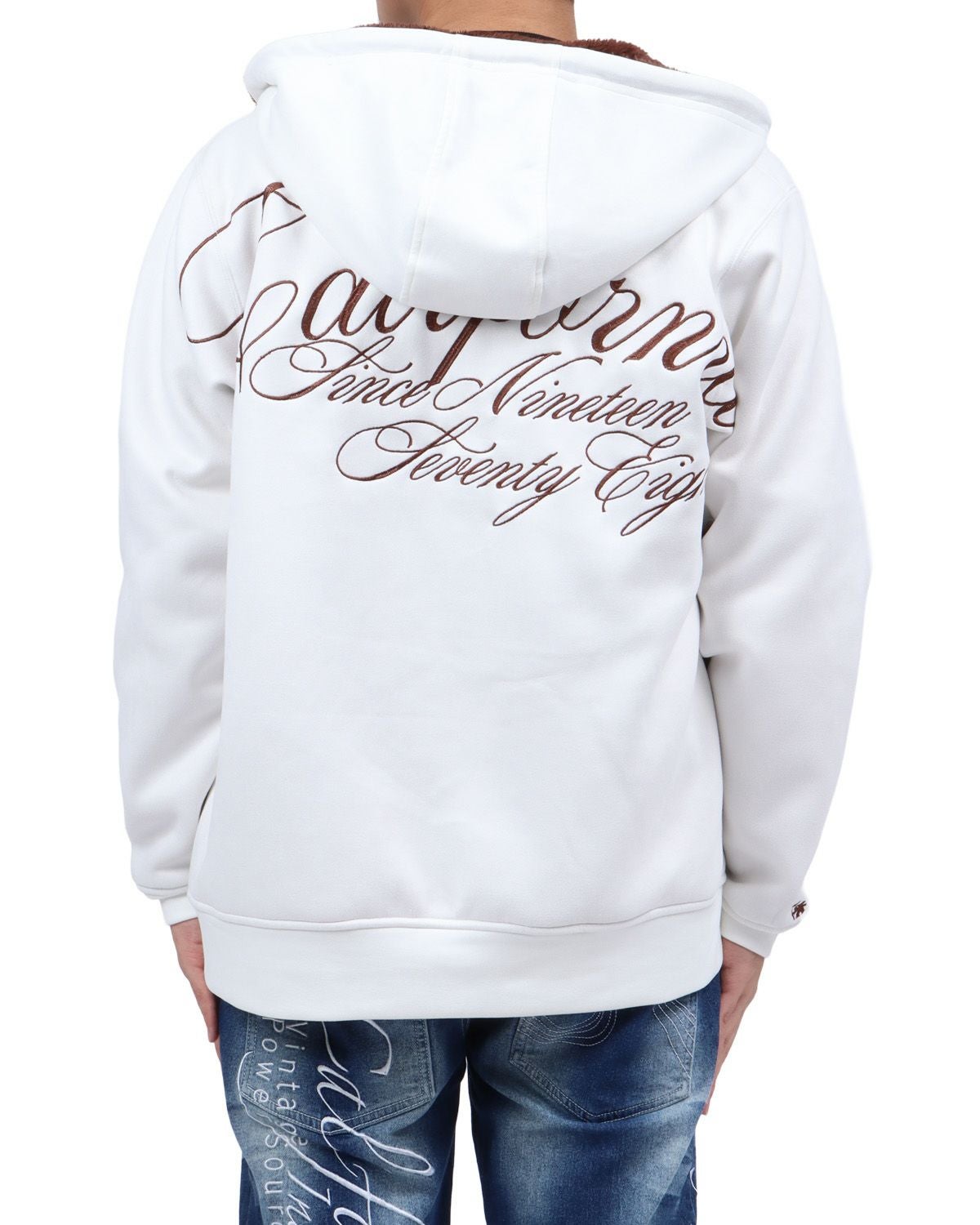 オフホワイト：173cm63kg(Lサイズ着用)