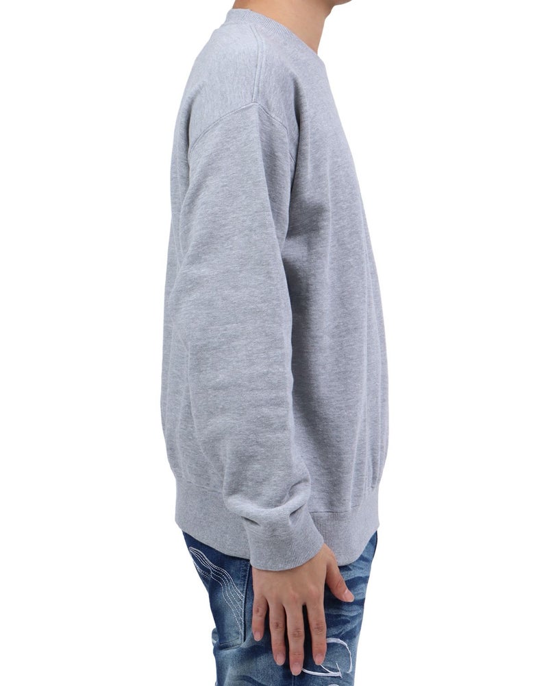 杢グレー：173cm63kg(Lサイズ着用)