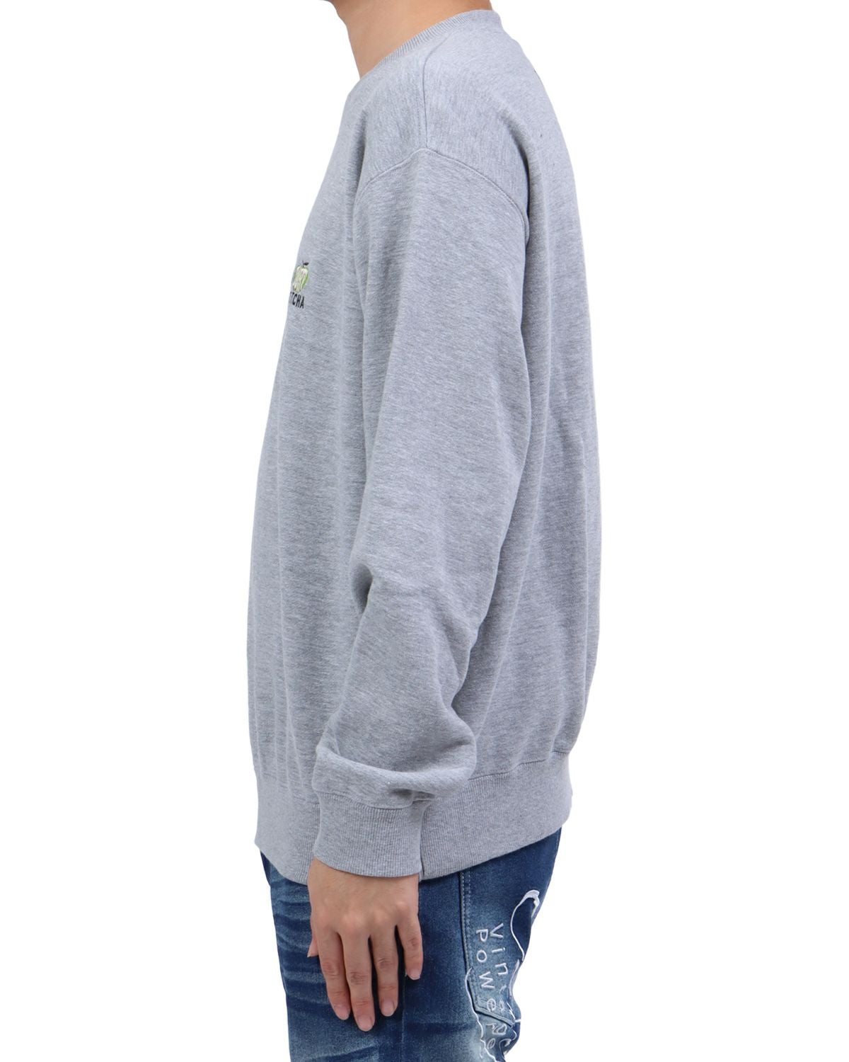 杢グレー：173cm63kg(Lサイズ着用)