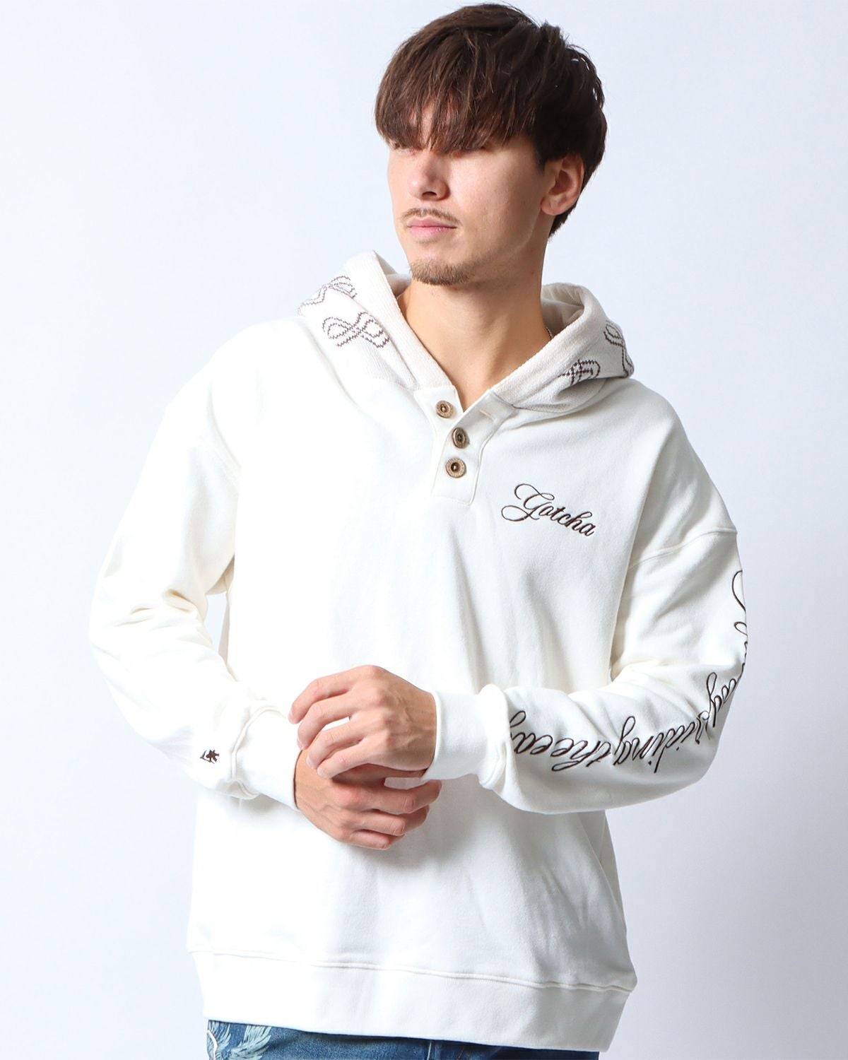GOTCHA] フード ニットパーカー | PEET ONLINE STORE
