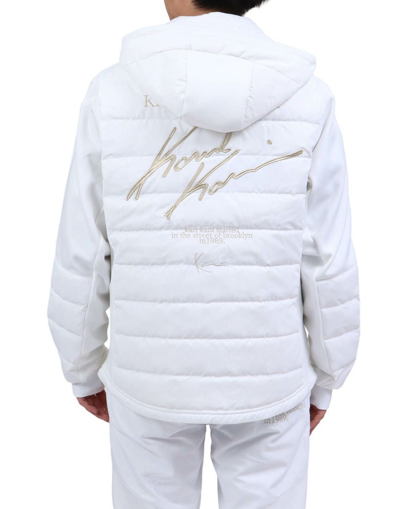 ホワイト：173cm63kg(Lサイズ着用)