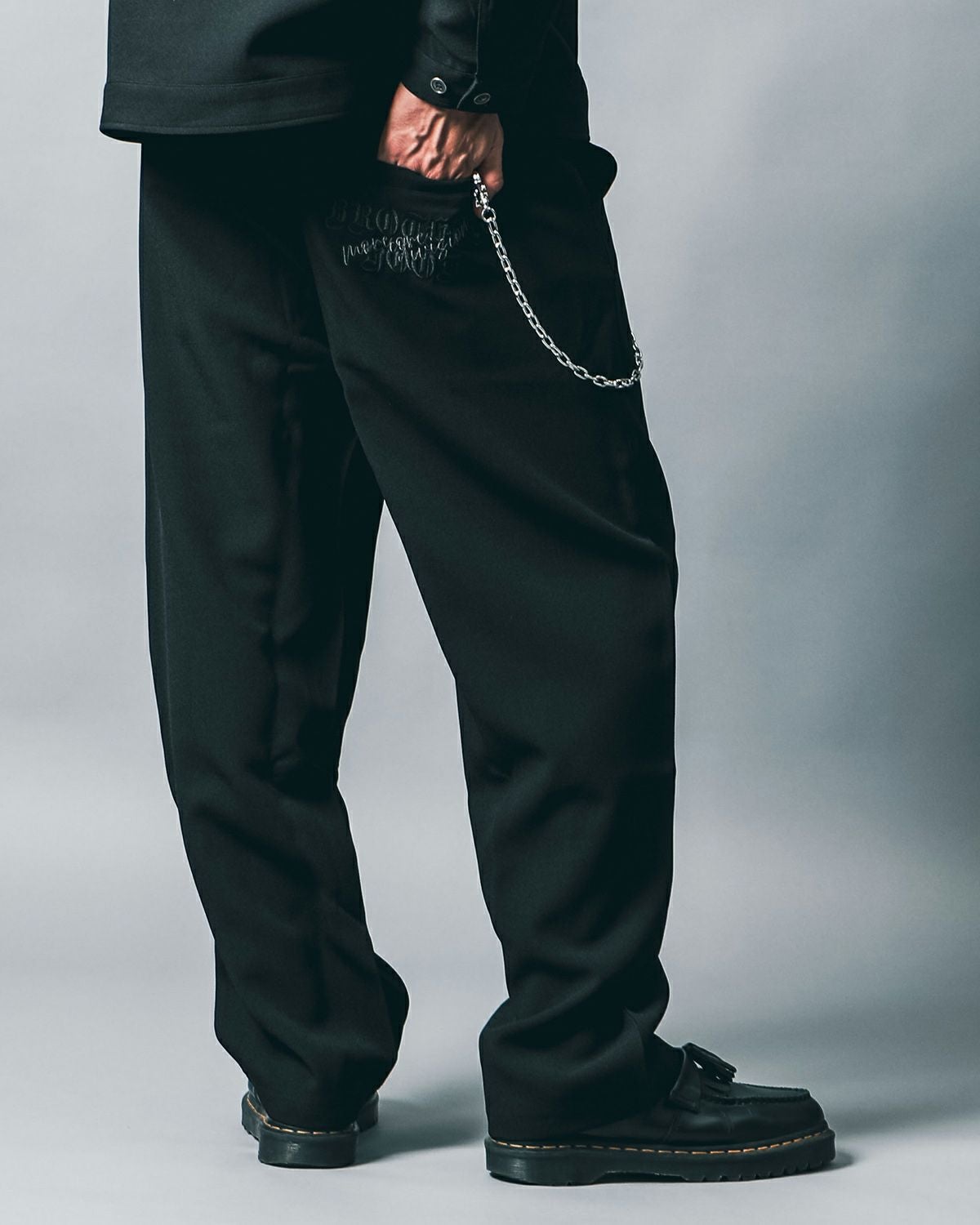 ブラック:183cm(Lサイズ着用)