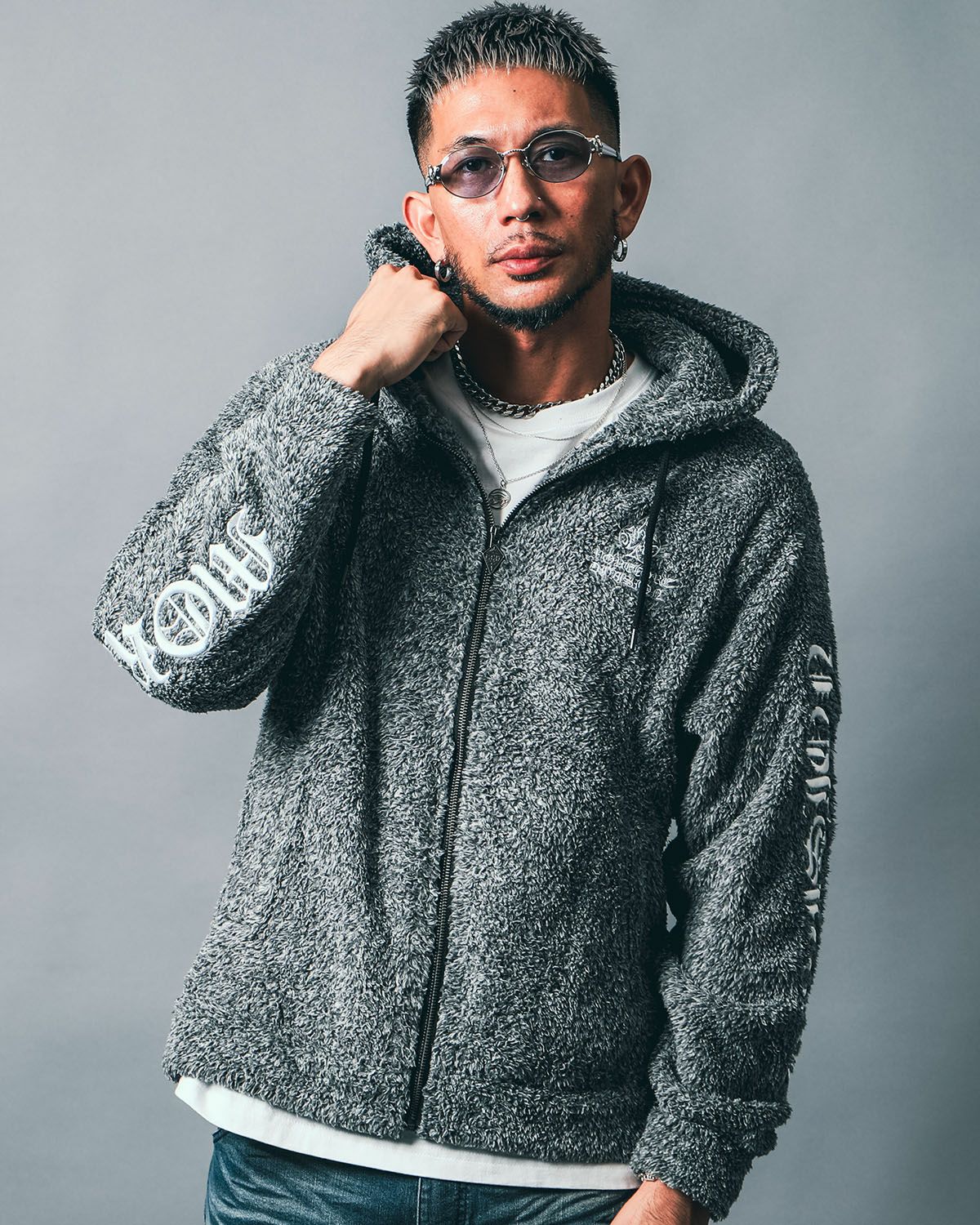 macomaco　AP STUDIO HOODEED プルオーバー 在庫商品】大玉がま口ポシェット【Sueddy（スエッディ）】WEB限定