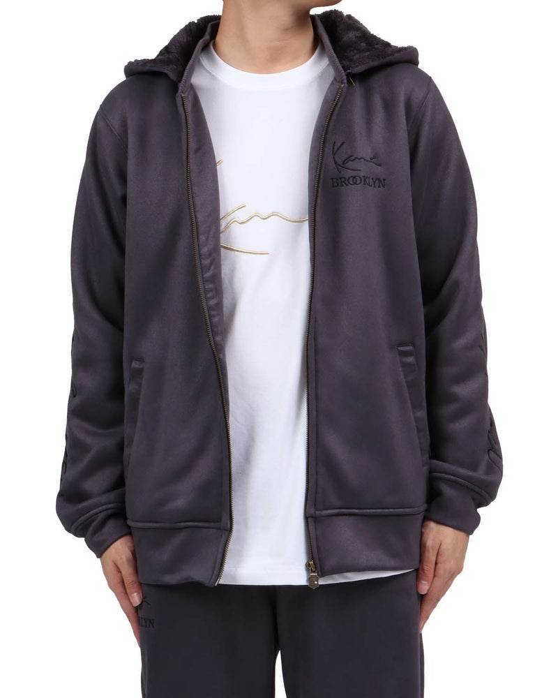 グレー：173cm63kg(Lサイズ着用)