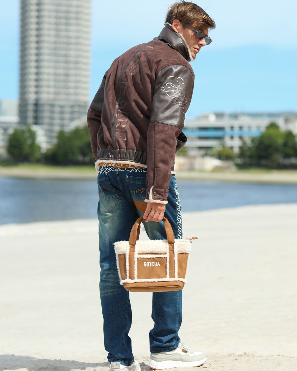 洋楽 Gab Gotcha / Timeless GOTCHA] フェイクムートン ジャケット | PEET ONLINE STORE