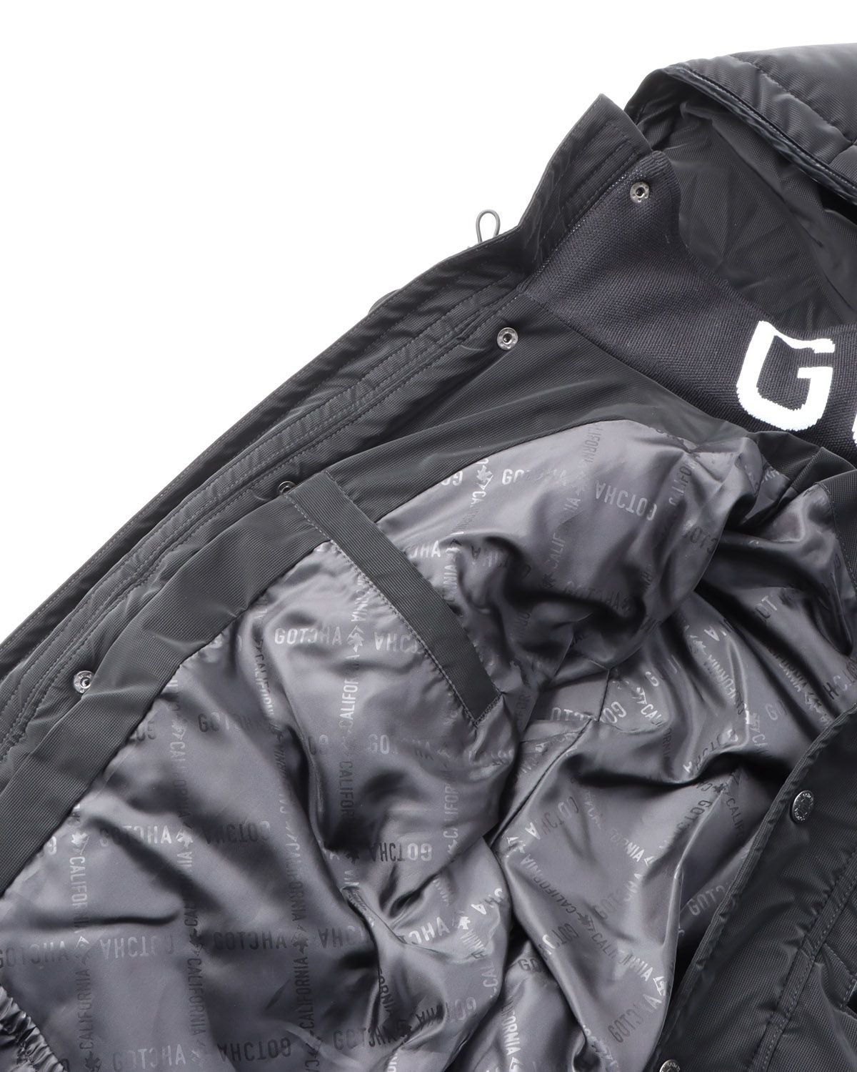 GOTCHA] 防風 ラスターカラー フェイク ダウンジャケット | PEET