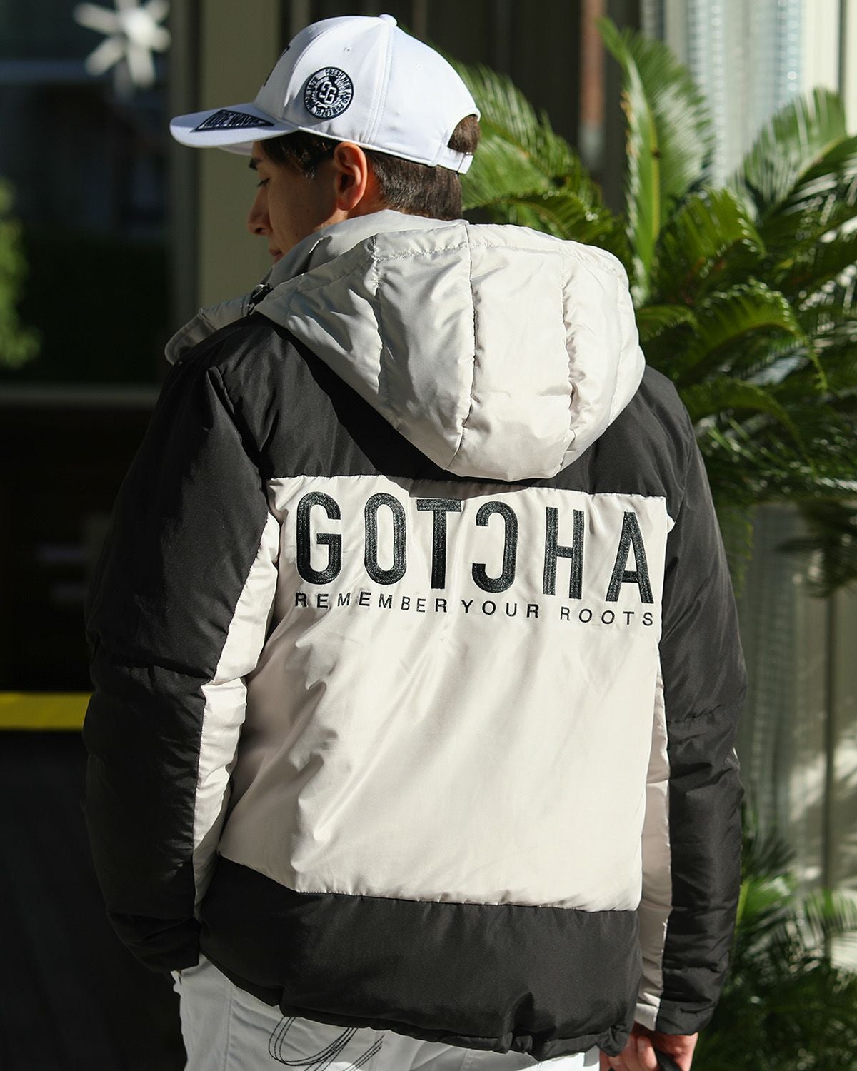 美品　大きいサイズ　GOTCHA GOLF 中綿ジャケット　ルコック　フィラ GOTCHA GOLF] 撥水 カラー 切替 ダウンジャケット | PEET ONLINE STORE