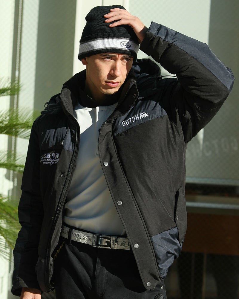 ブラック：180cm/70kg(Lサイズ着用)