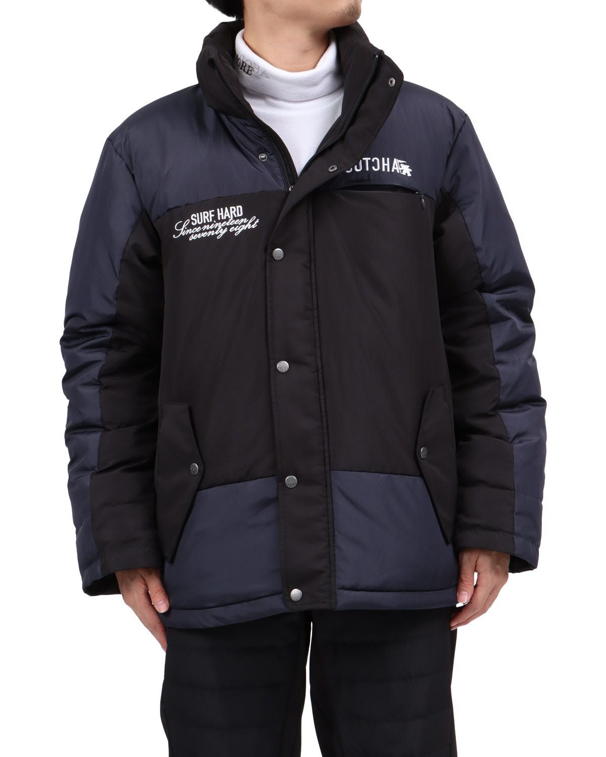 ブラック：173cm63kg(Lサイズ着用)