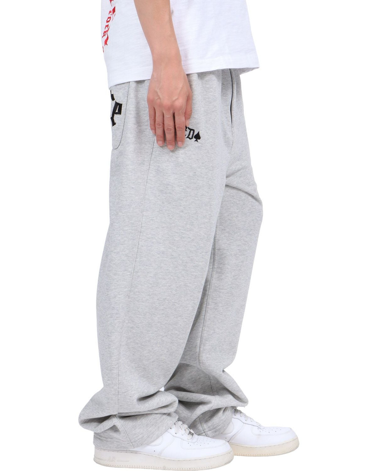 杢グレー：174cm62kg(Lサイズ着用)