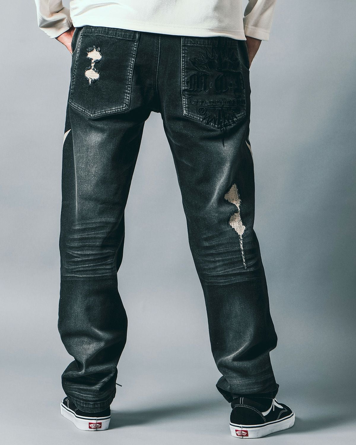 ブラック:183cm(Lサイズ着用)