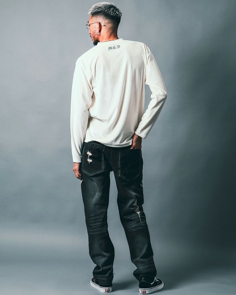 ブラック:183cm(Lサイズ着用)