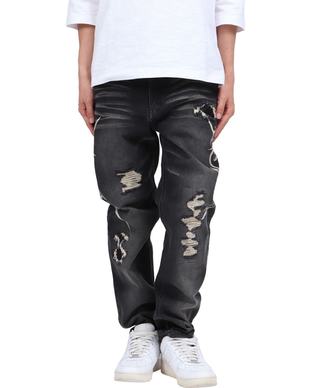 ブラック：174cm62kg(Lサイズ着用)