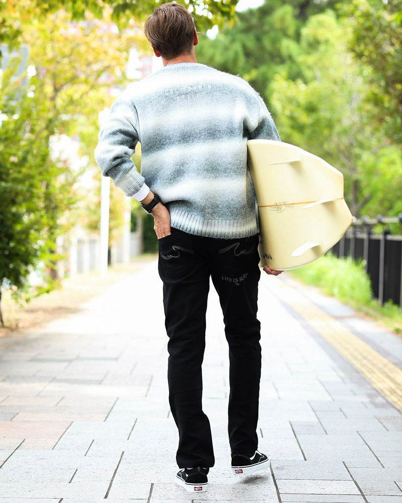 ブラック：183cm/70kg(Lサイズ着用)