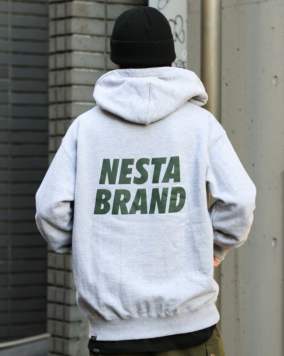NESTA BRAND] JAPAN加工 ダブルアイコン ジップパーカー | PEET ONLINE