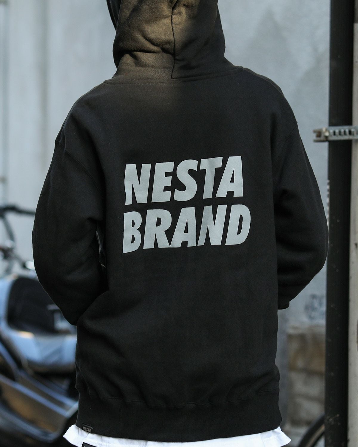 NESTA BRAND] JAPAN加工 ダブルアイコン ジップパーカー | PEET ONLINE