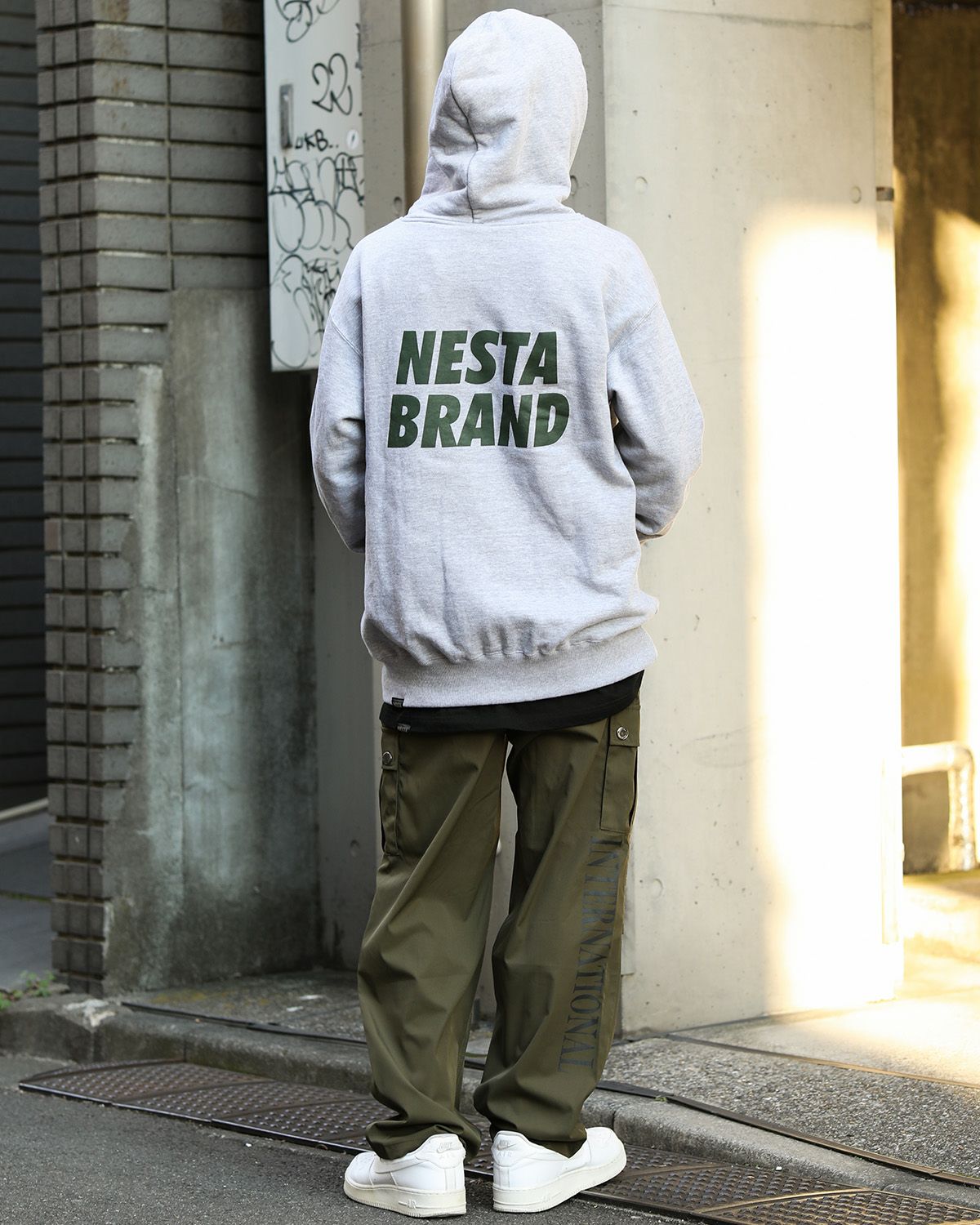 NESTA BRAND] JAPAN加工 ダブルアイコン ジップパーカー | PEET ONLINE