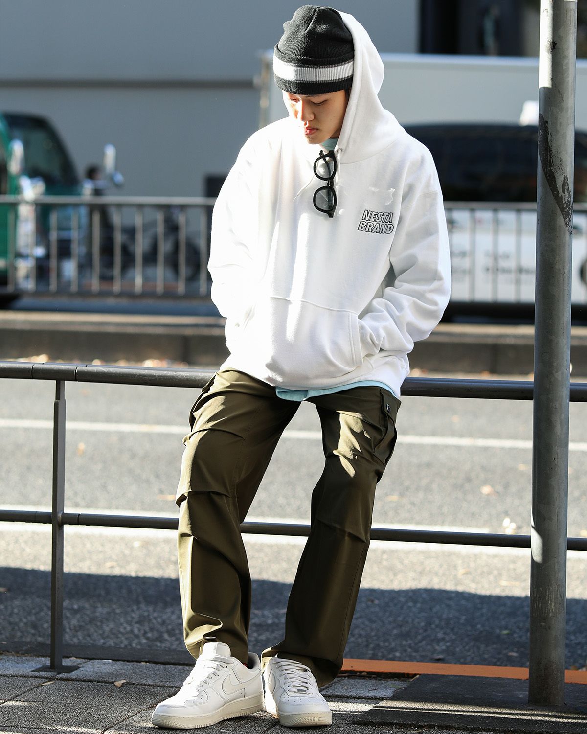 NESTA BRAND] JAPAN加工 ダブルアイコン プルパーカー | PEET ONLINE STORE