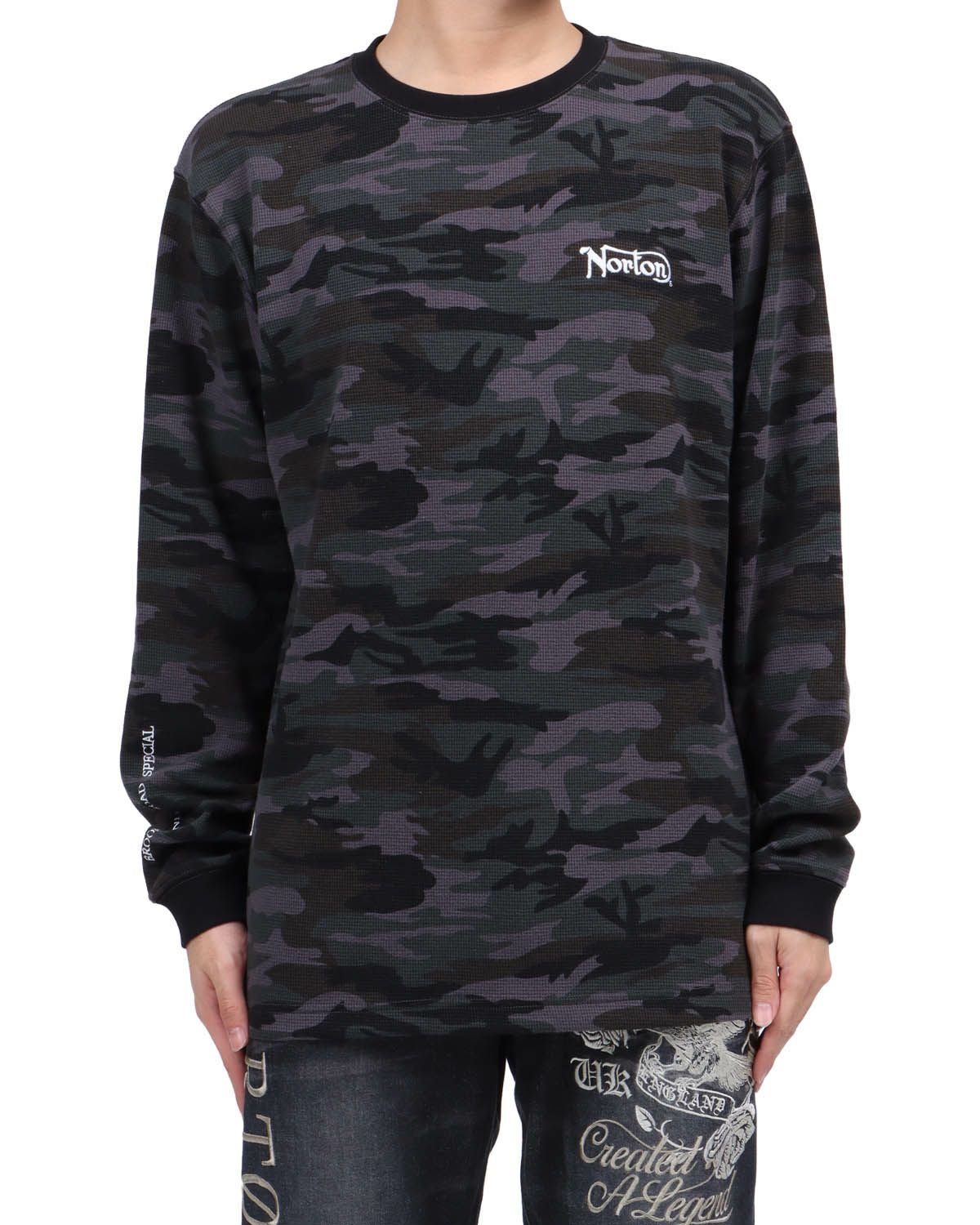 Norton] 迷彩柄 サーマル クルー ロンT | PEET ONLINE STORE